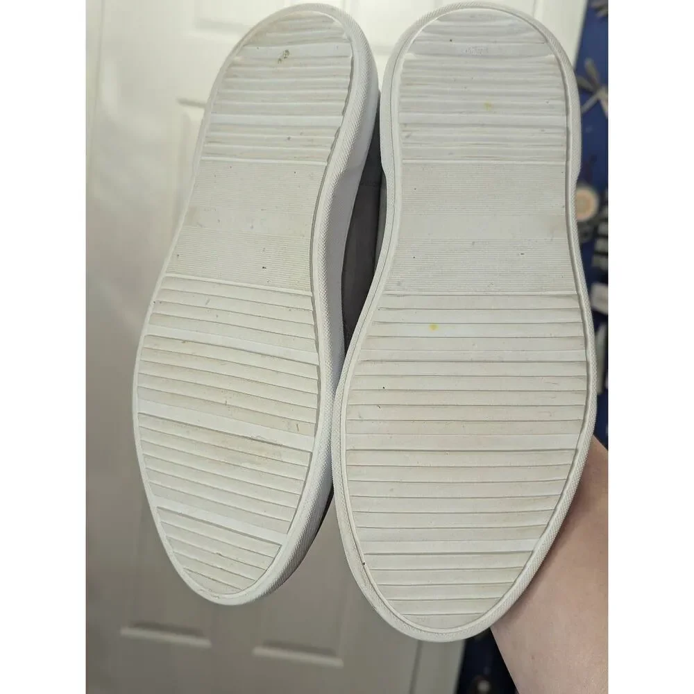 Samuel Hubbard Flight Slip On Sneakers Men's 9.5 E WIDE Grey Nubuck Travel